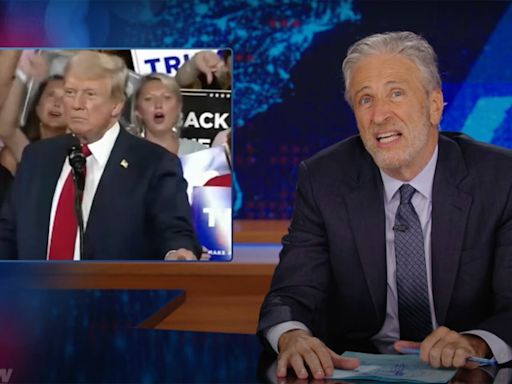 Jon Stewart mocks Republican reactions to Kamala Harris on 'The Daily Show'