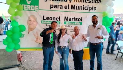 Cerró Partido Verde campañas en Manuel Benavides con magno evento