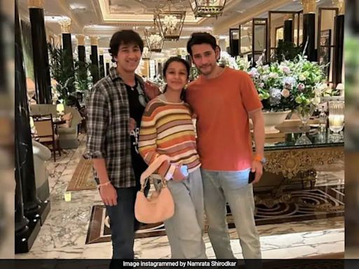 Happy Father's Day: Namrata Shirodkar's Post For Husband Mahesh Babu: "Thank You For Being The Rock Of Our Family"