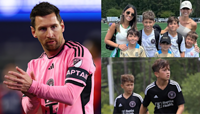 Winning trophies runs in Lionel Messi’s family! Antonela Roccuzzo salutes Inter Miami ‘champions’ featuring her son Thiago after taking in success alongside Luis Suarez’s wife Sofia Balbi | Goal.com...