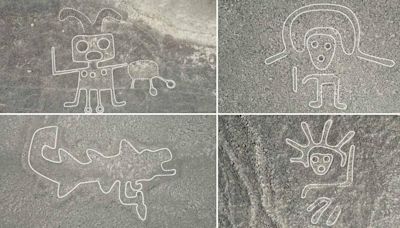 Disney character among mysterious ancient drawings found in Peru desert