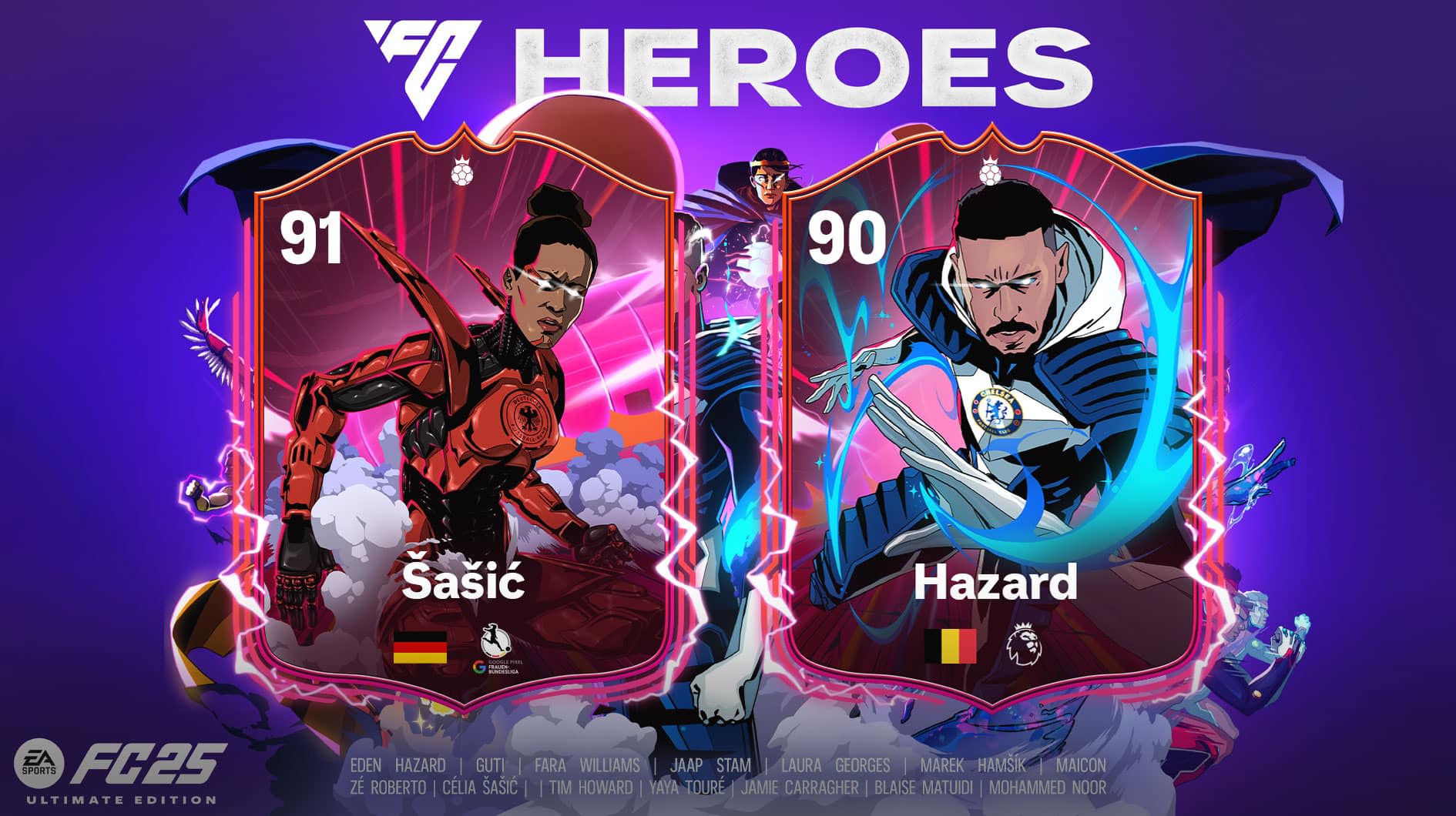 Heroes Lineup Revealed for EA SPORTS FC 25