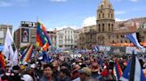 Presidente Arce festeja el aniversario del partido oficialista de Bolivia sin Evo Morales