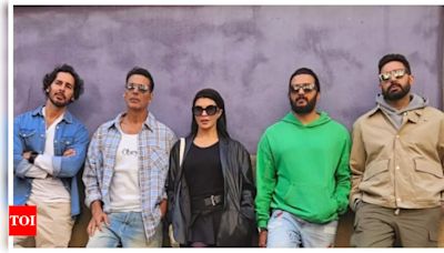 Akshay Kumar, Abhishek Bachchan and 'Housefull 5' team continue to shoot despite sea storm: Report | Hindi Movie News - Times of India