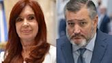 El senador republicano Ted Cruz criticó al gobierno de Biden y le reclamó que sancione a Cristina Kirchner por corrupción