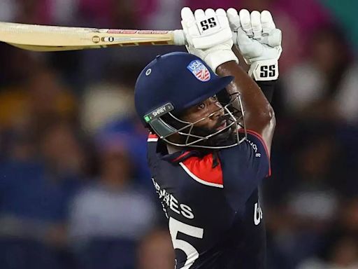 'Anything under 200 is chaseable': USA's hero Aaron Jones full of confidence after win against Canada in T20 World Cup opener - Times of India