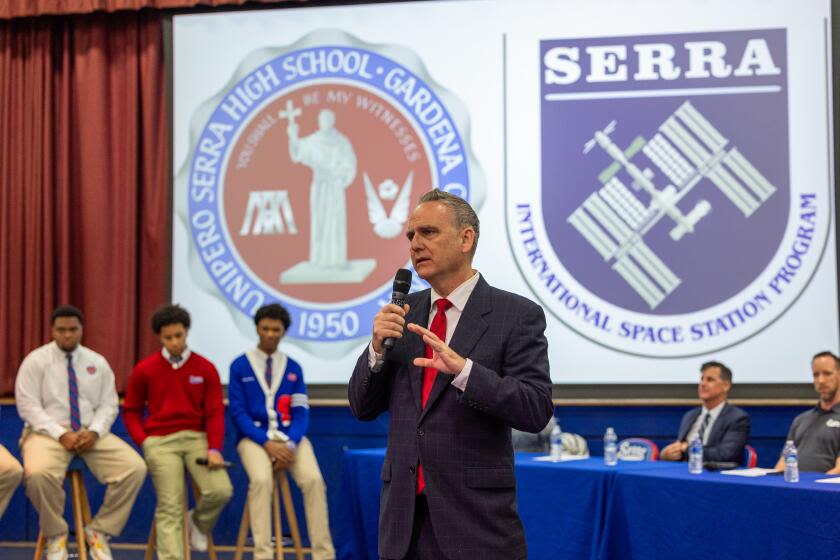 Serra High space team seeks to turn school into science destination