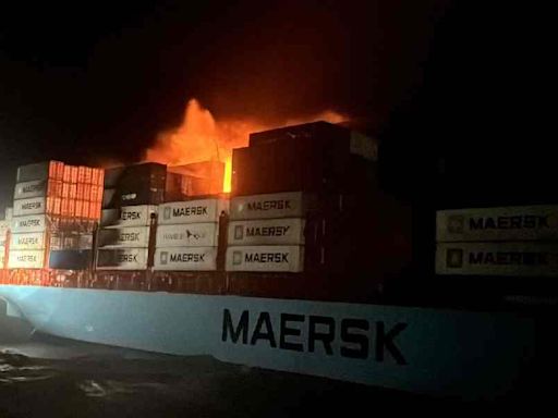 Fire on cargo ship off Karwar under control, one crew member missing: Coast Guard