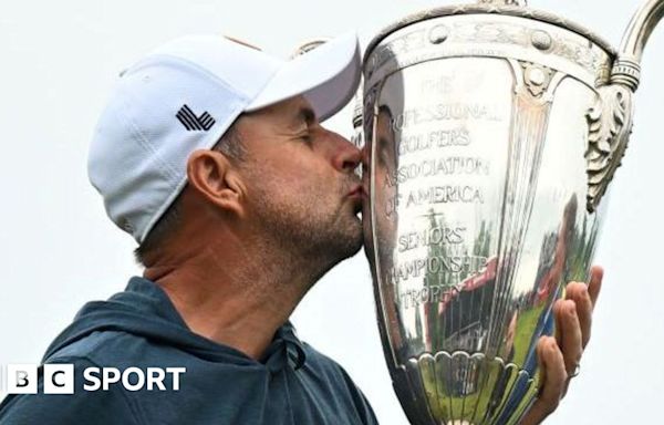 Senior PGA Championship: England's Richard Bland claims victory