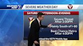 Severe Weather Day: Another round of severe storms threatens Nebraska and Iowa Saturday afternoon, evening