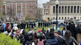 Columbia makes early morning decision Monday to move classes online amid pro-Palestinian protests