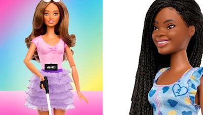 Mattel lanzó una Barbie ciega y otra con síndrome de Down para representar la diversidad