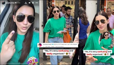 "Confusing, badly organised": Gauahar Khan's name missing from voter list; slams authorities [details]