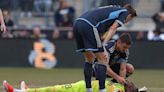 Union goalkeeper Andre Blake had surgery to clean up his injured knee