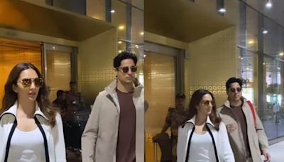 Sidharth Malhotra, Kiara Advani Return Mumbai Ahead of Anant Ambani-Radhika Merchant’s Wedding; Watch - News18