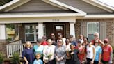 Alabama Football Wives, Led by Terry Saban, Landscape Tuscaloosa Habitat for Humanity House