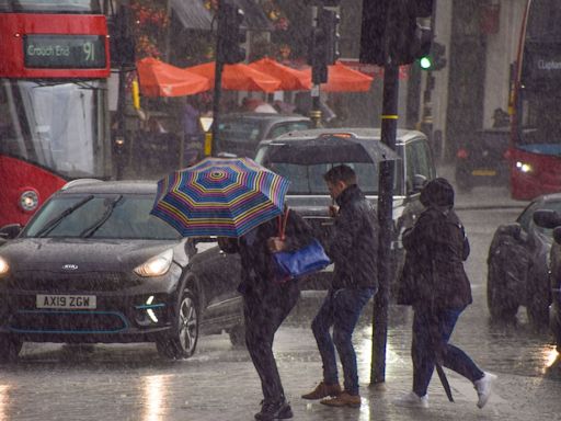 Met Office issues yellow weather warnings as thunderstorms set to hit UK