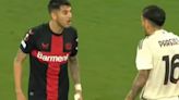 Leandro Paredes y Exequiel Palacios casi se van a las piñas en la semifinal de la Europa League: "Mala leche" | + Deportes