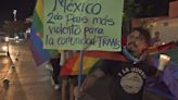 Con una marcha, mexicanos en el sur de México alzan la voz en contra de la LGBTfobia