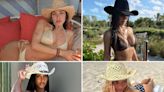 Bikini Babes In Cowboy Hats ... Well Hay There Hollywood Hotties!