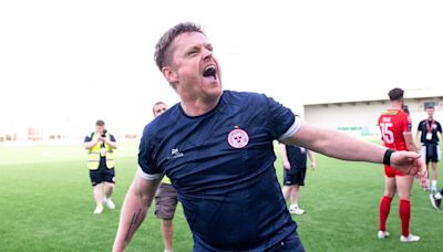 Shelbourne hang on after fiery finish in Gibraltar