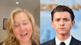 Amy Schumer denies she was making fun of Tom Holland with mental health video