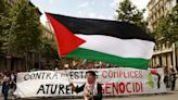 Crecen las protestas universitarias por Palestina en España, con una huelga en Barcelona