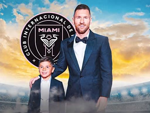 Lionel Messi’s son goes viral by scoring five goals for Inter Miami Under-9s