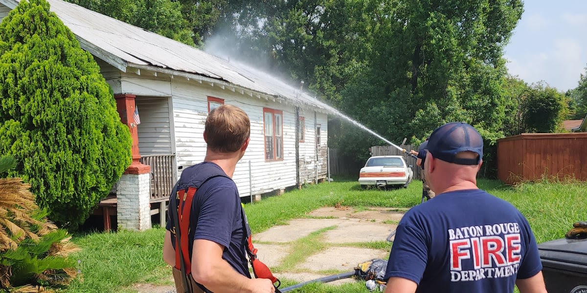 BRFD: Memorial Day house fire under investigation