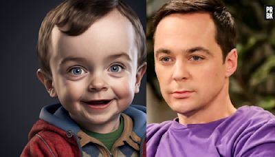 Voici à quoi ressembleraient les personnages de The Big Bang Theory s'ils étaient des bébés... Sheldon est le plus mignon, Howard fait un peu peur !