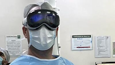 巴西醫生成功使用蘋果 Apple Vision Pro 頭戴裝置進行肩關節鏡手術