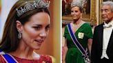Sophie's nod to Kate at state banquet as she continues cancer treatment