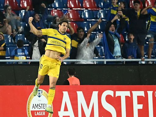 Los goles de Cavani, fundamentales para que Boca crezca a fuerza de triunfos importantes