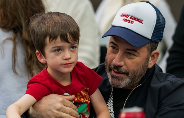 Jimmy Kimmel updates fans on son's progress post-surgery