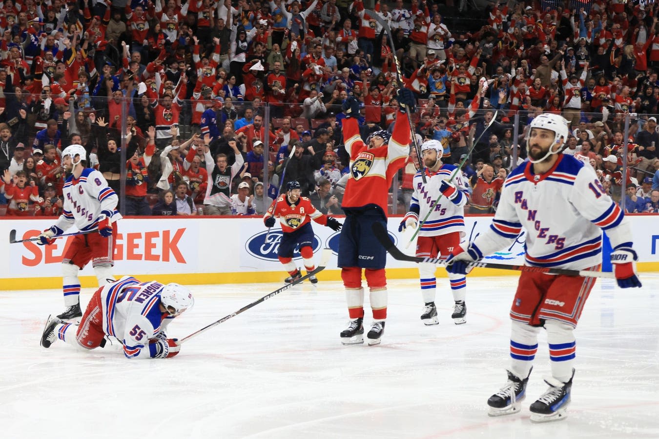 Relentless Panthers Earn Game 4 Victory, Take Charge Vs. Rangers