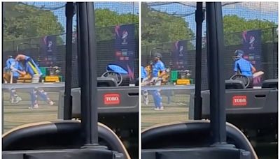WATCH | Rohit, SKY Batting Together in Nets as Part of Team India is a Treat For MI Fans