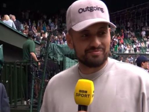 Nick Kyrgios slams BBC's Andrew Castle for 'disrespectful' comment at Wimbledon