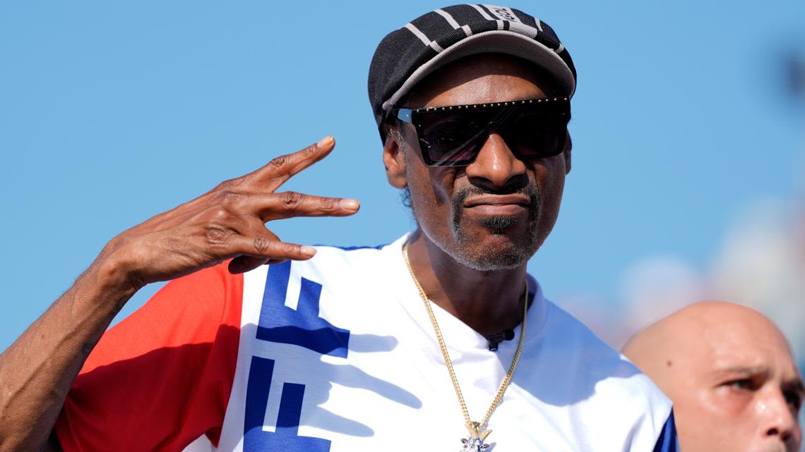 Snoop Dogg is everywhere at the Paris Olympics and viewers can't get enough