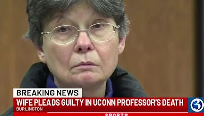 Person found dead at home of wife due to be sentenced for UConn professor’s death