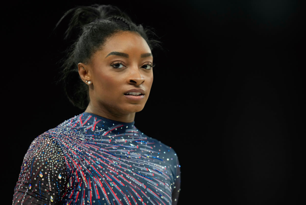 Simone Biles' Vault During Practice for Paris Olympics Stuns USA Gymnastics