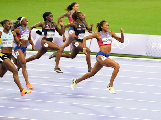 Harvard-grad Gabby Thomas sprints to 200-meter gold medal for the United States