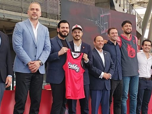 Presentan oficialmente el equipo Diablos Rojos del México Basquetbol que jugará en la LNBP