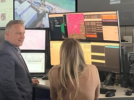 Rep. Eric Sorensen tours Milan dispatch enter, meets with Quad-Cities police