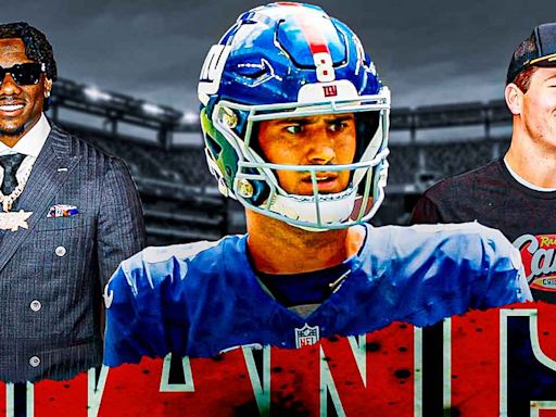 Giants' Daniel Jones gets 100% real about NY flirting with Drake Maye, Malik Nabers addition