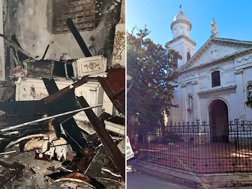 Convocan a un “abrazo” a la Iglesia Santa Catalina de Siena para reunir fondos y restaurarla tras el incendio