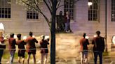 Harvard Students Streak Around Encampment in Cheeky Primal Scream Display | News | The Harvard Crimson