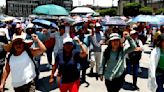 CNTE mantiene plantón en Zócalo de CDMX el fin de semana de elecciones