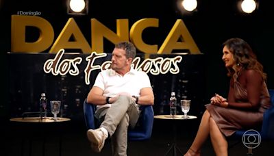 Luciano Huck cumpre promessa e leva Antonio Banderas a final do Dança dos Famosos