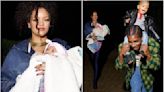 Rihanna presenta por primera vez a su segundo hijo