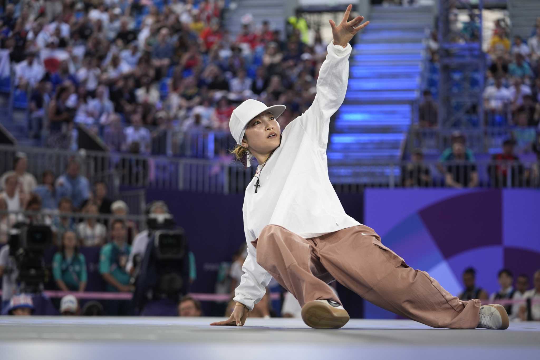 Japan's b-girl Ami wins Olympic breaking's first gold medal